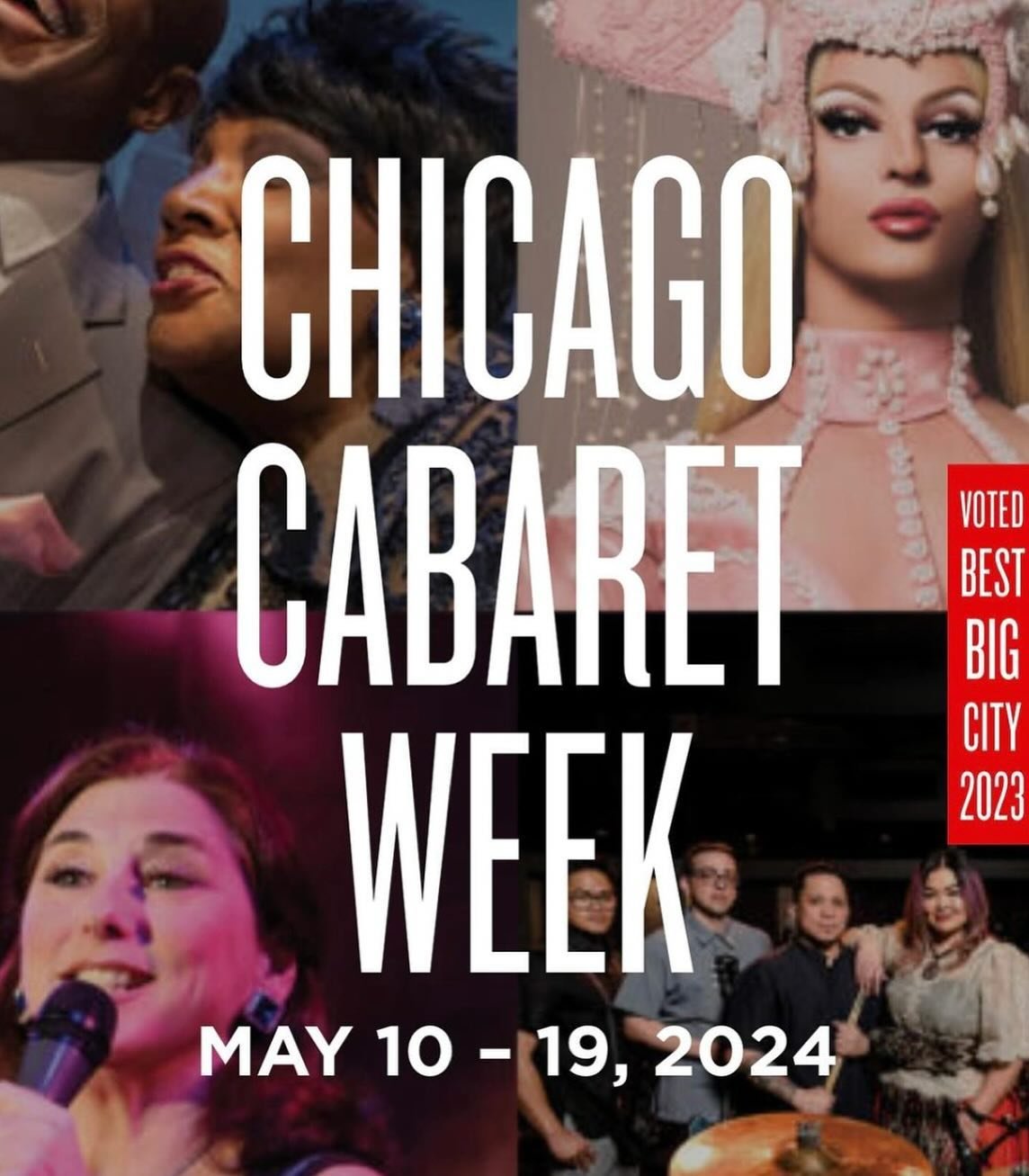 Join the Big Gay Cabaret&rsquo;s special guest @miz_cracker star of RuPaul&rsquo;s Drag Race for Chicago Cabaret Week!

This ten-day festival features a lineup of Chicago&rsquo;s top cabaret artists performing blues, Broadway, burlesque, jazz, R&amp;