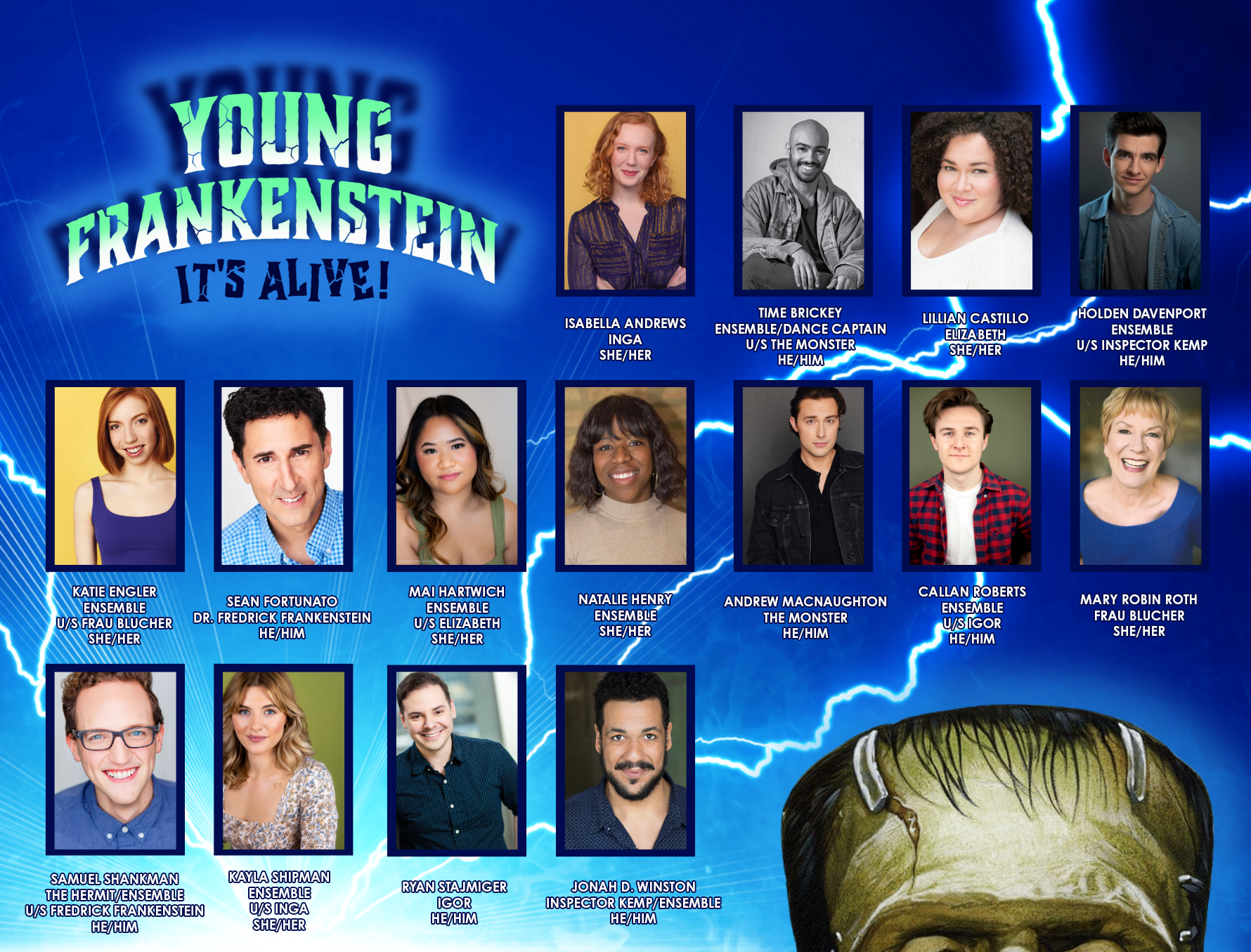 Review: “Young Frankenstein” at Mercury Theater