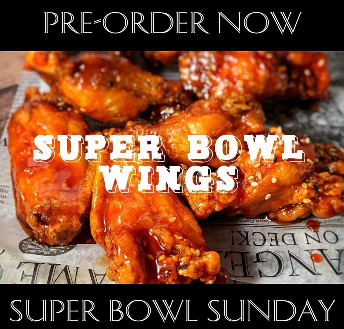 Order your wings now.

#kinyobinj  #wings #chickenwings #superbowl