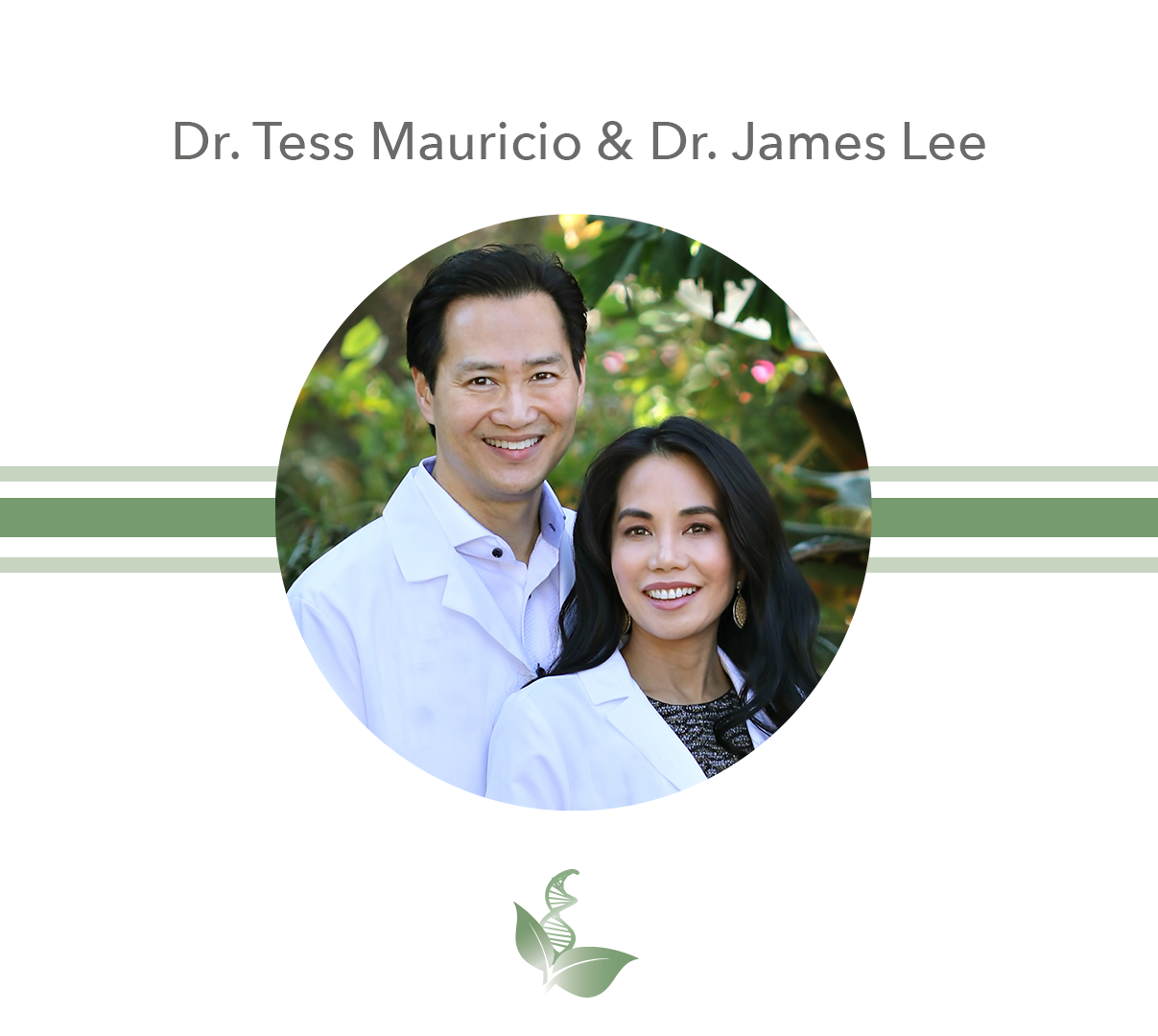 Featured Physicians: Dr. Tess Mauricio & Dr. James Lee — Regeneris Medical
