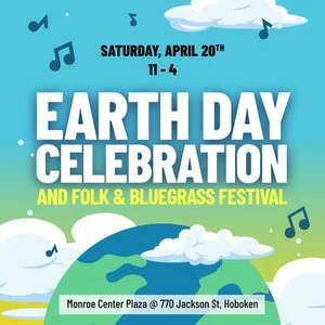 Hoboken Earth Day Folk and Bluegrass Festival - Sat, 4/20/24 - 11a-4p
