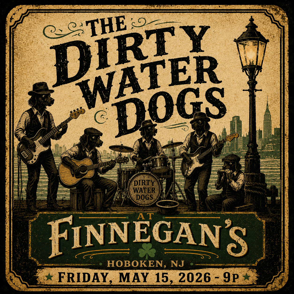 The Dirty Water Dogs at Finnegan's Pub