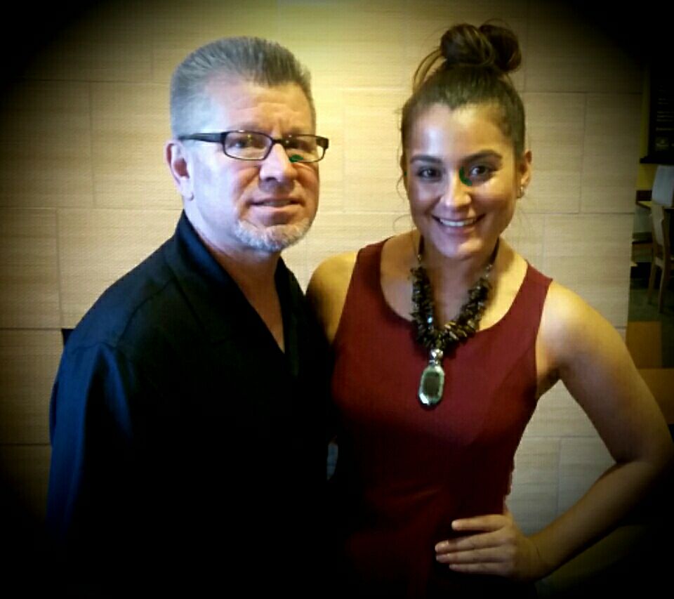 Barrio and Carolina Roman the PR Director of the Miss Illinois Latina Organization are planning a huge initiative to address the Chicago violence issues.jpg