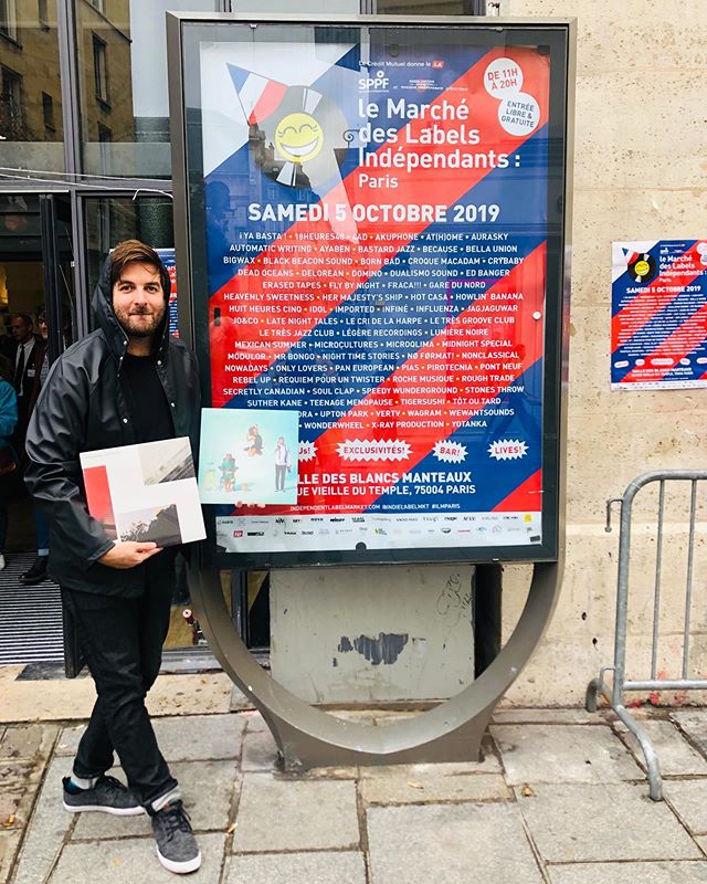 HI PARIS!! 🇫🇷 Peter&rsquo;s in town and hanging at the @indielabelmkt this afternoon!! Come say hi to our friend Gaspard at the @soulclapofficial @bastardjazz booth and grab some records !! 😎🇫🇷✈️