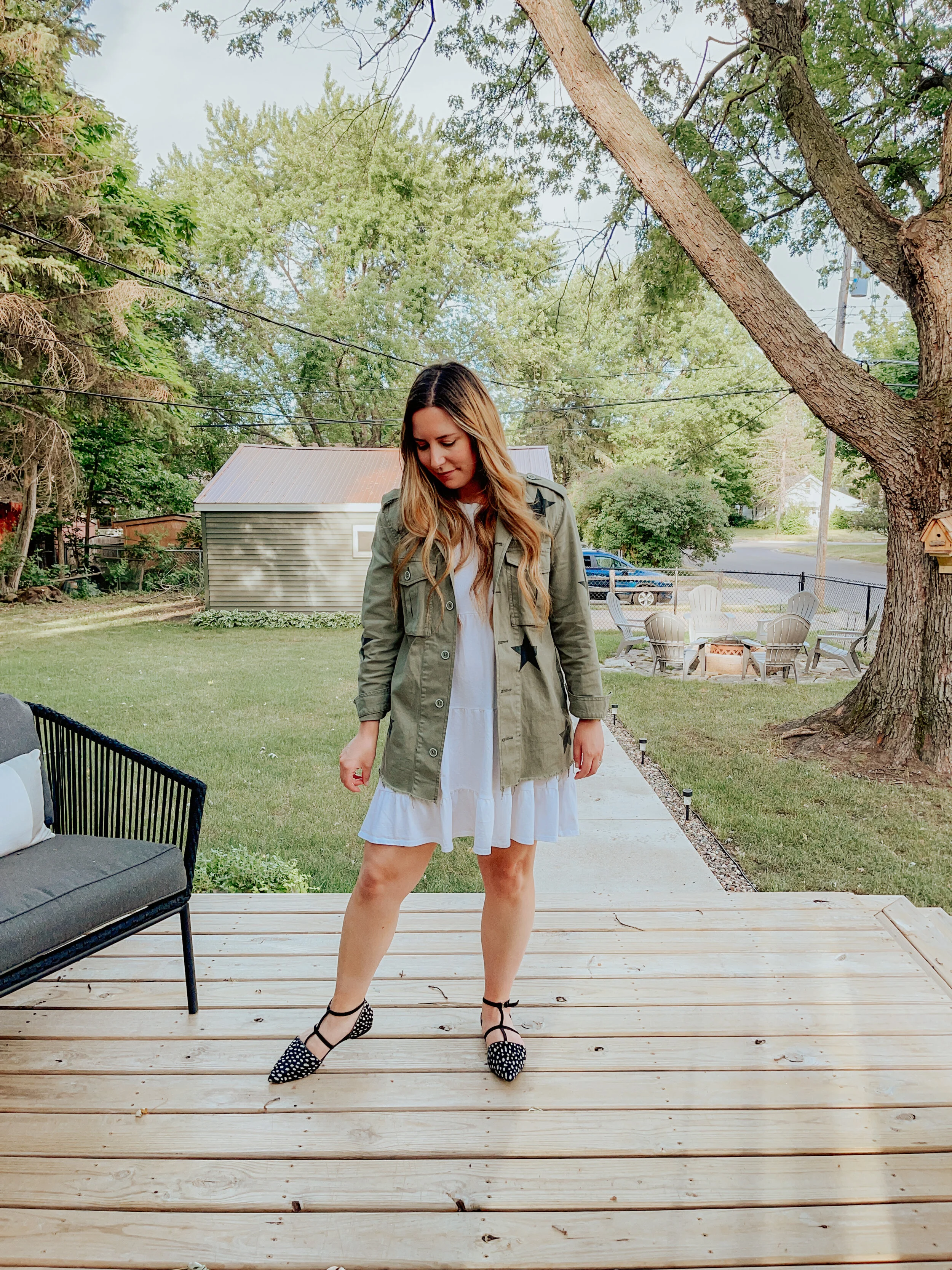  Counting down to the 4th in a star-studded jacket  