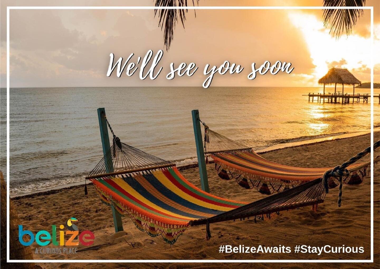 We are waiting for you! The Caribbean Sea is waiting for you!Social distancing in it&rsquo;s best form is waiting for you! #belizeadventures #jaguaradventurestravel #casaalmar #socialdistance