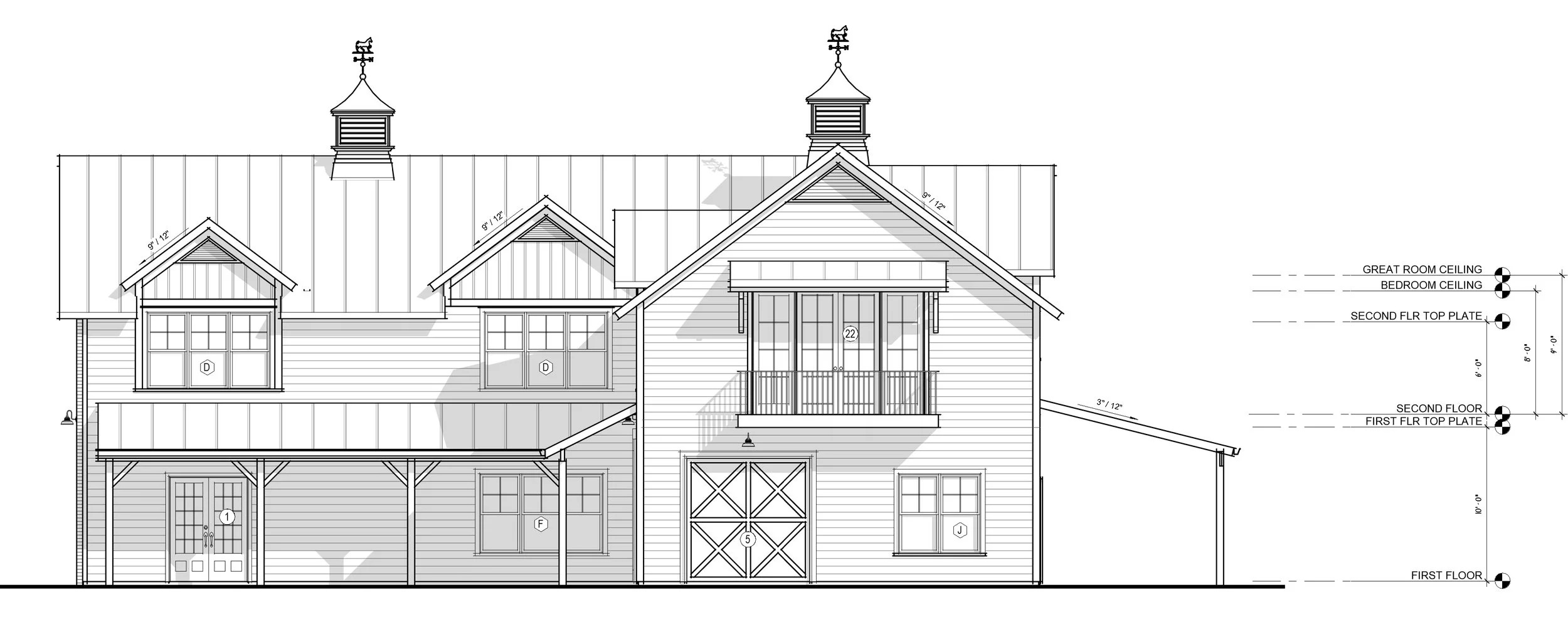 living quarters above stables