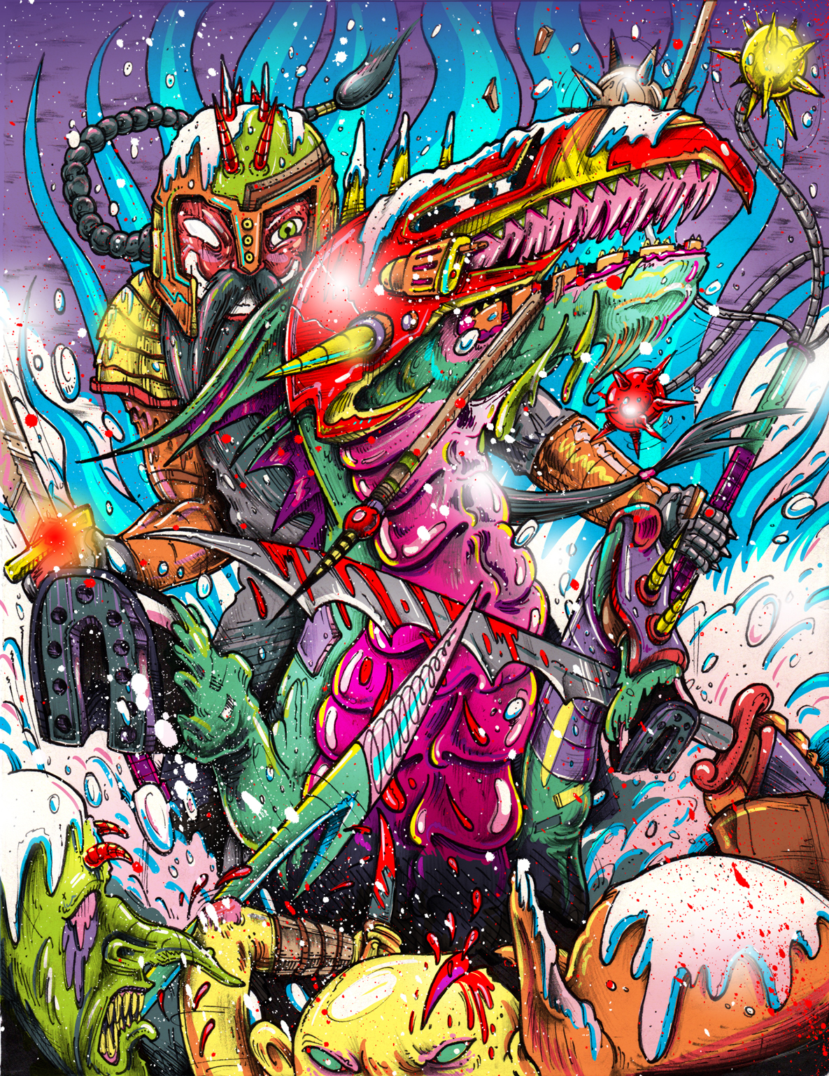 Blue Fire King Deathbringer S by Bicio