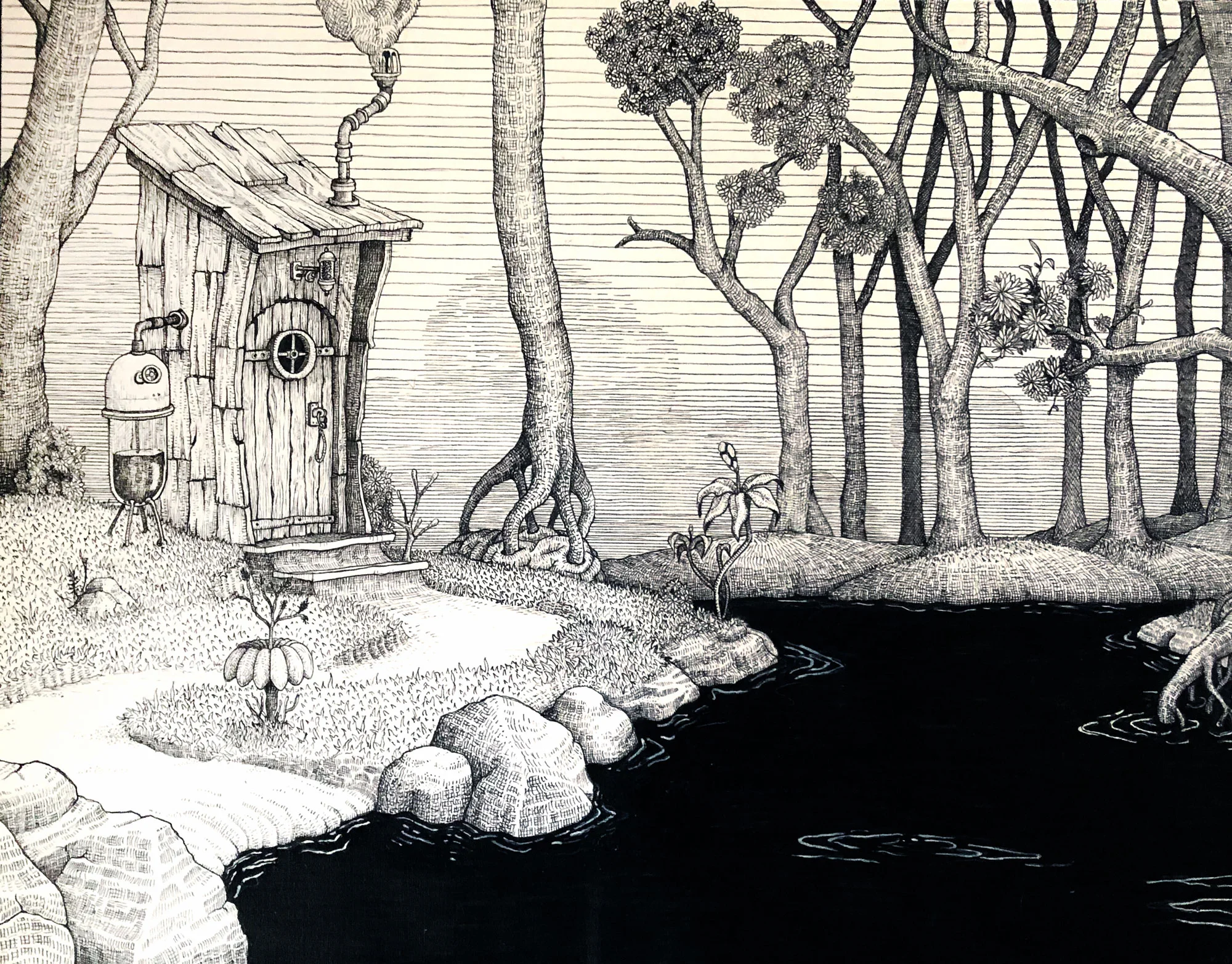 La Choza by Hansel Jared Ballista Morales