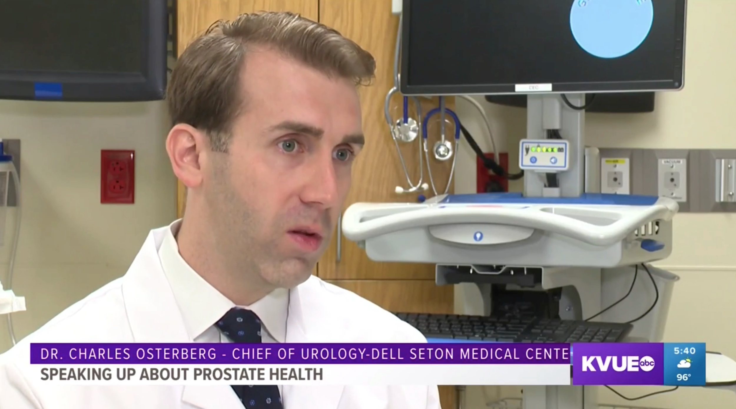 Dr. Osterberg Featured on TV - KVUE ABC News