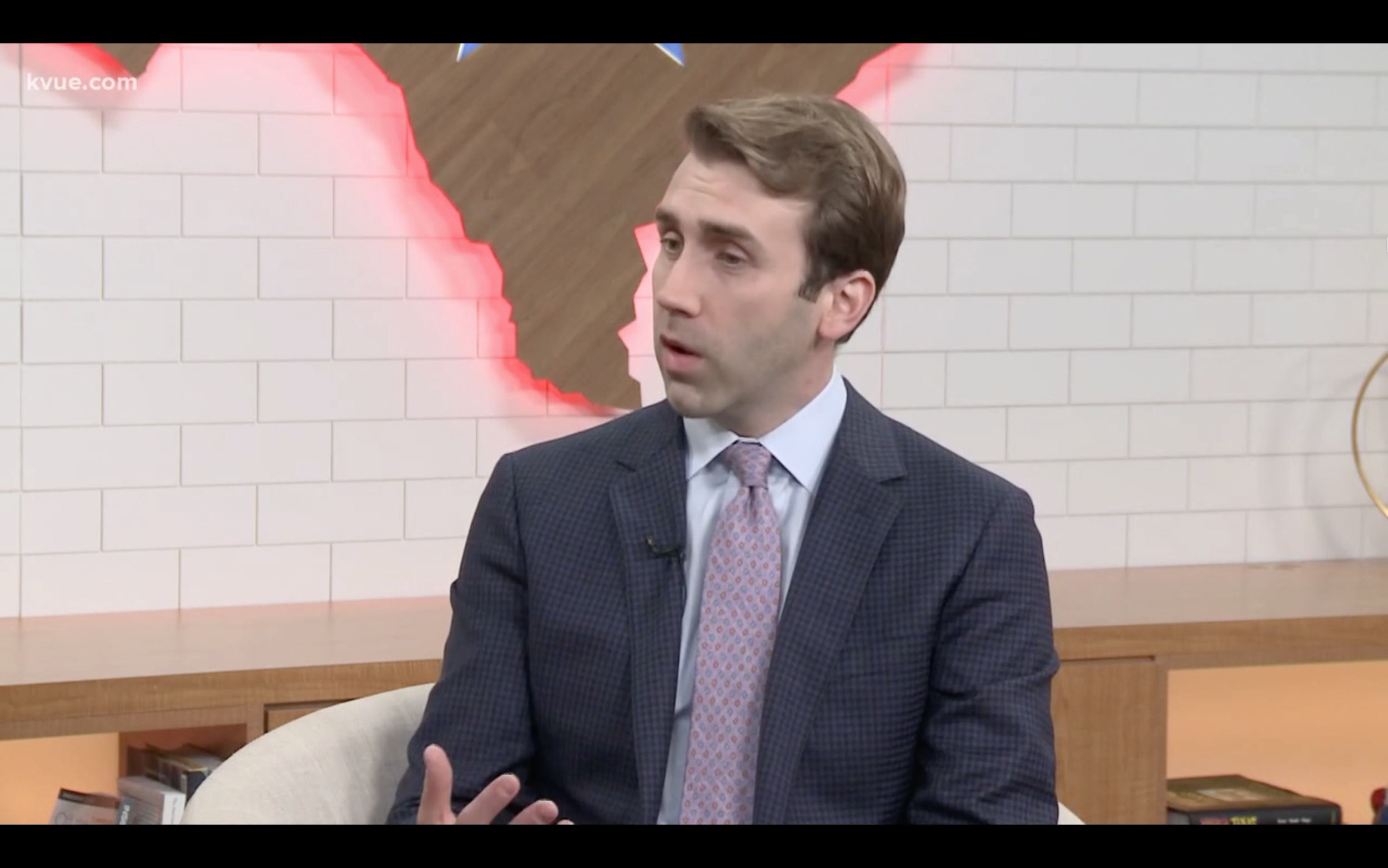 Dr. Osterberg featured on KVUE promoting Movember