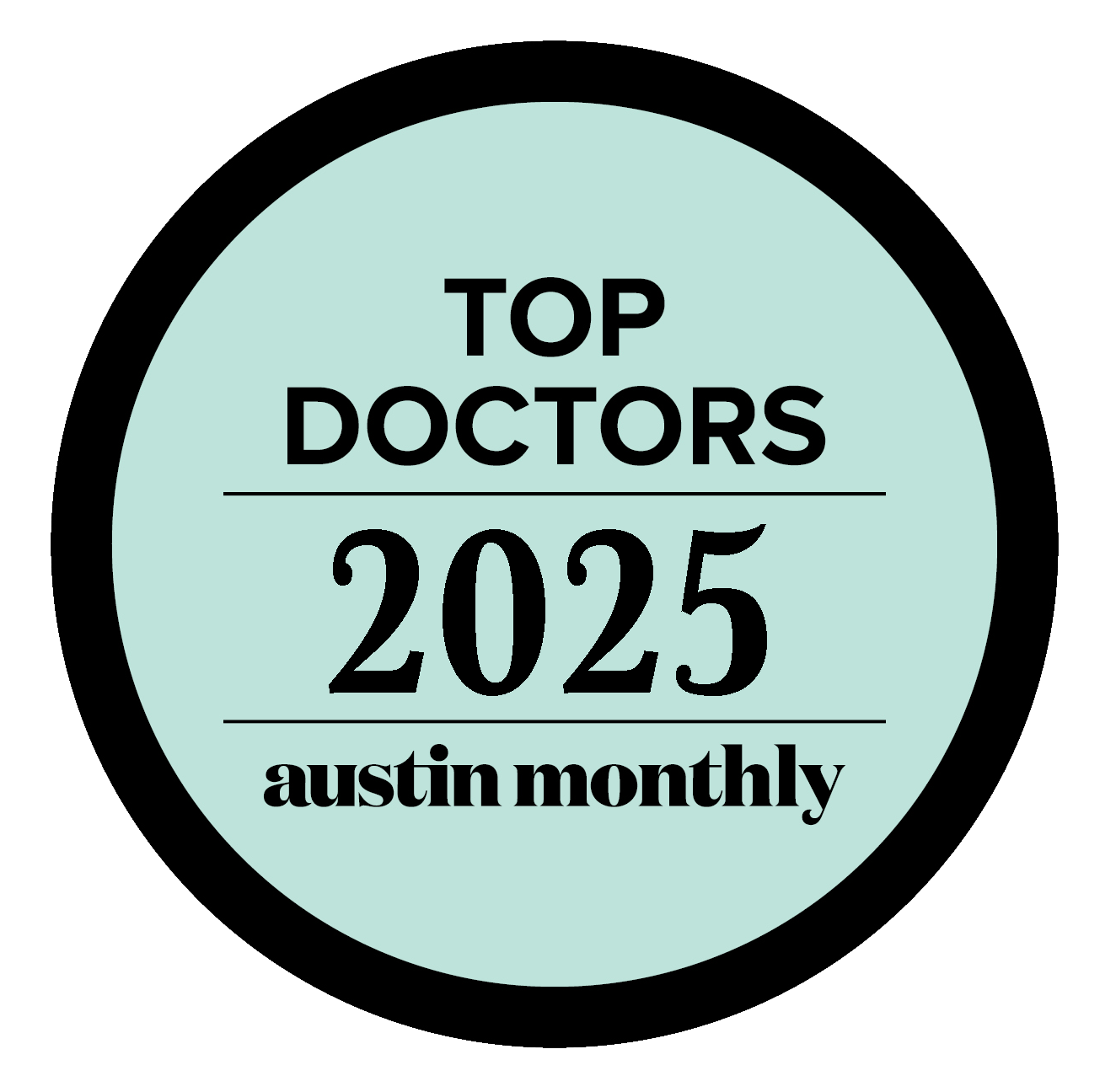 Dr. Osterberg voted Austin Top Doc 2025