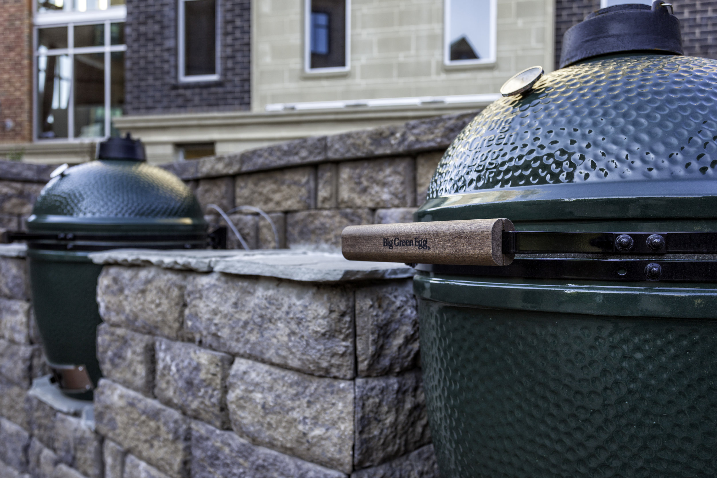 RiversEDGE apartment building - image of outdoor grills