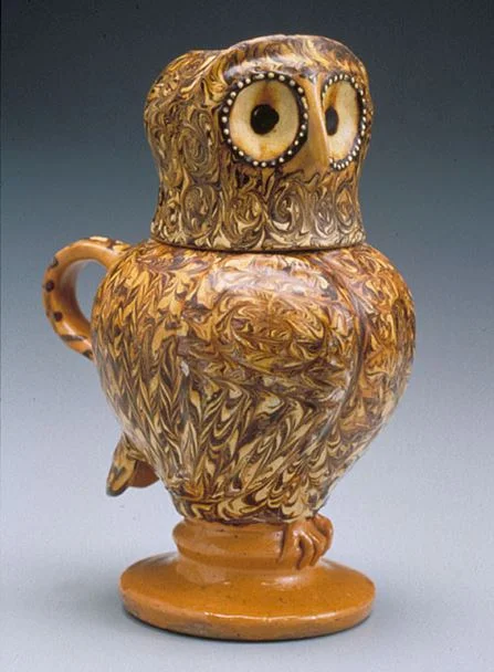 Owl Jug and Cup