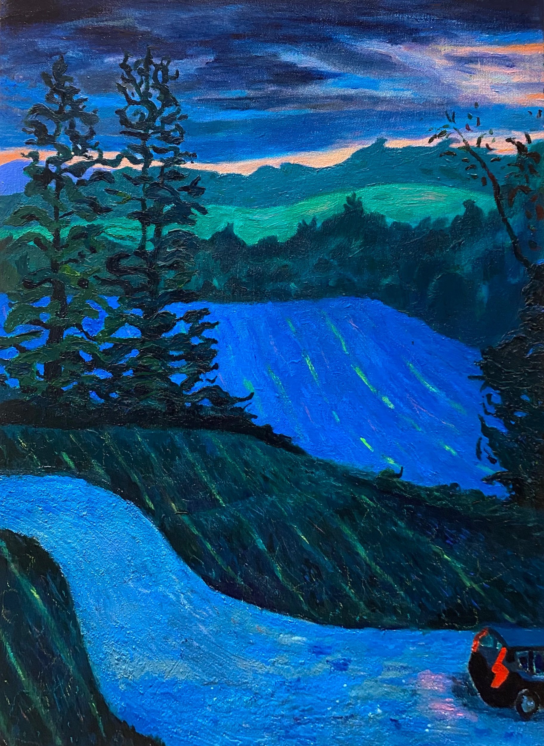 Summer Nocturne_24 x 18_ Acrylic 2023.jpeg