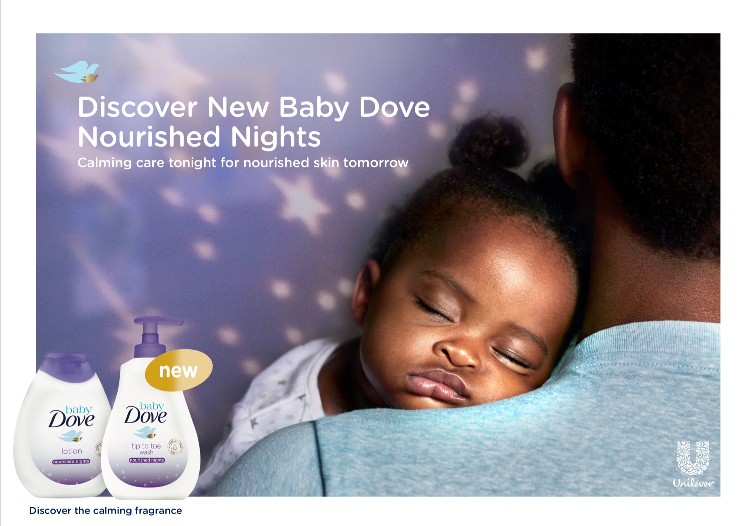 CONCEPTUAL AND DESIGN DIRECTION FOR BABY DOVE - PACKAGE AND ADVERTISING DESIGN