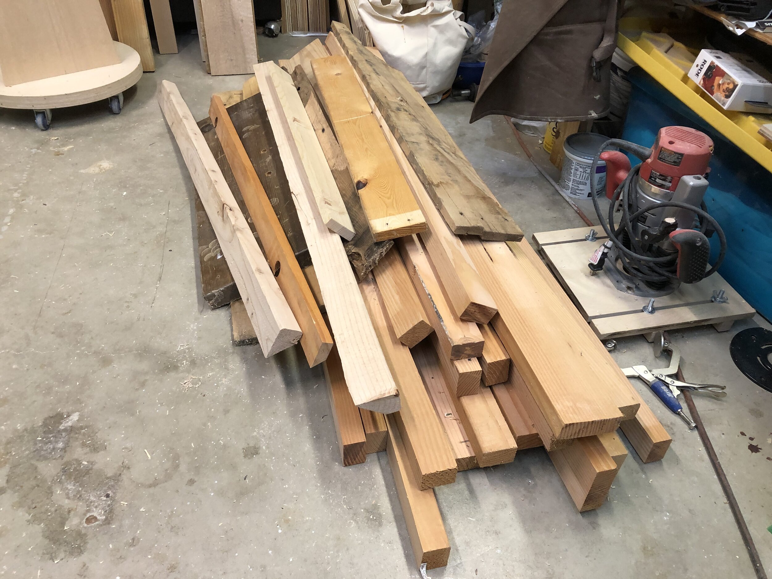 Scrap Wood: What Do You Keep? What Do you Get Rid Of?