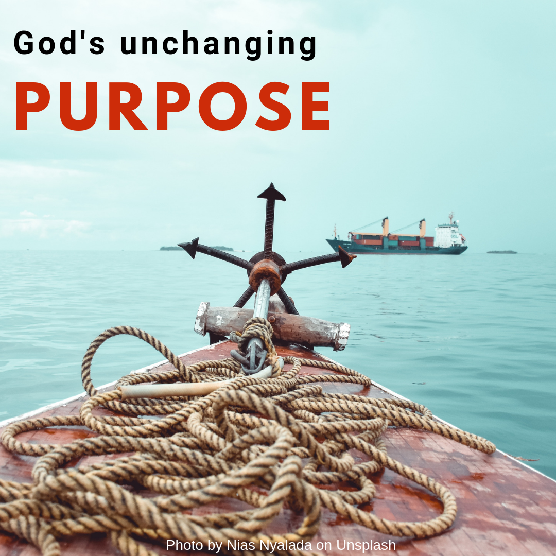God's Unchanging Purpose