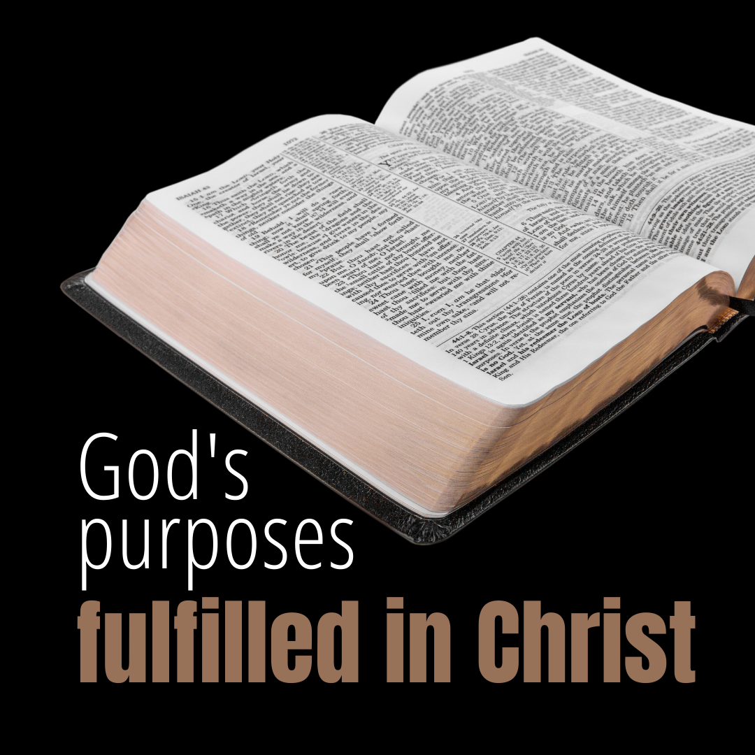 God's Purposes Fulfilled in Christ