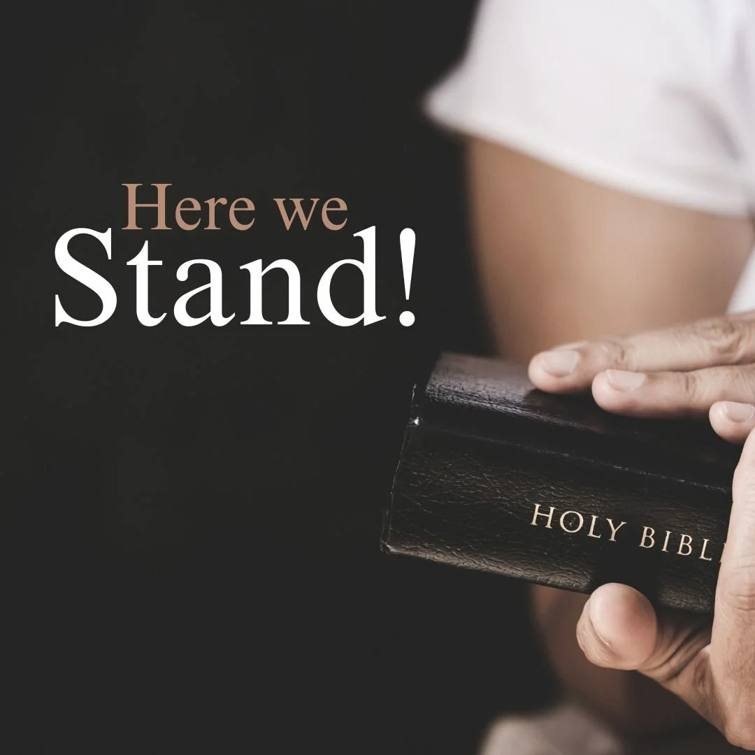 Here We Stand!