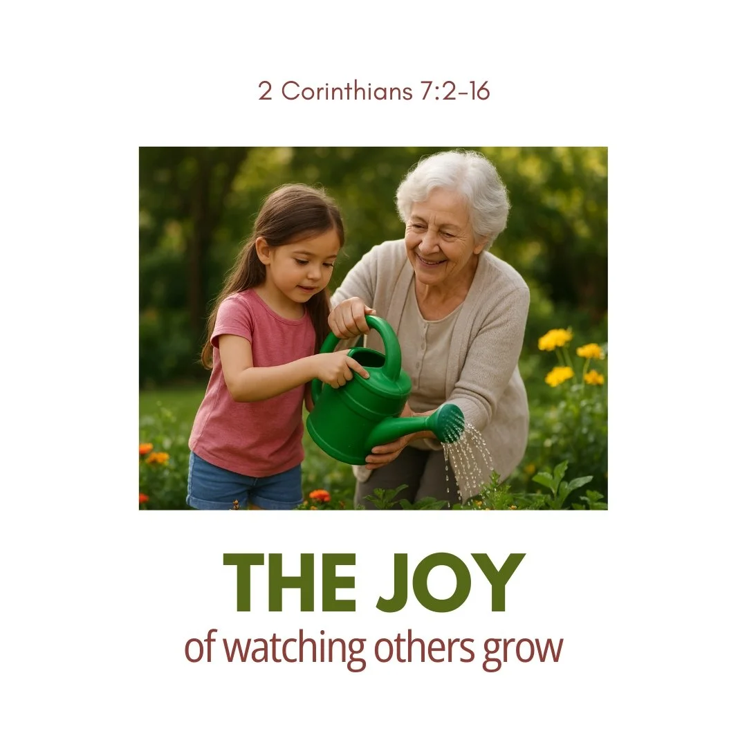 The Joy of Watching Others Grow