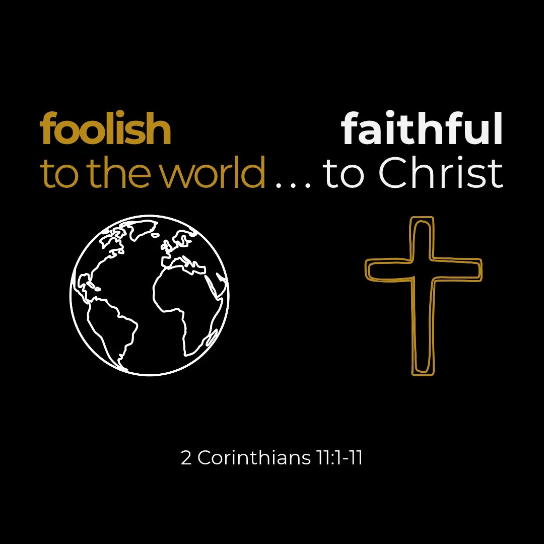 Foolish to the World, Faithful to Christ