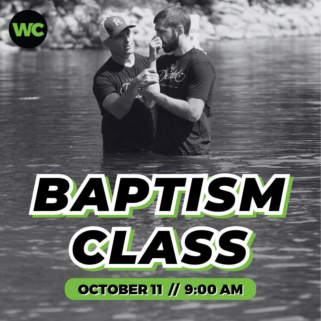 Baptism Class