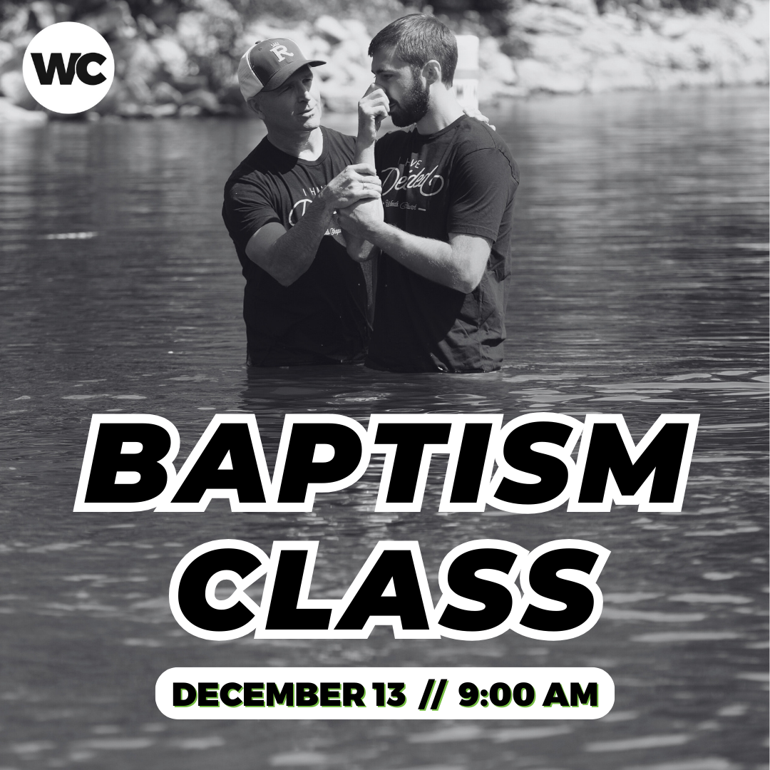 Baptism Class