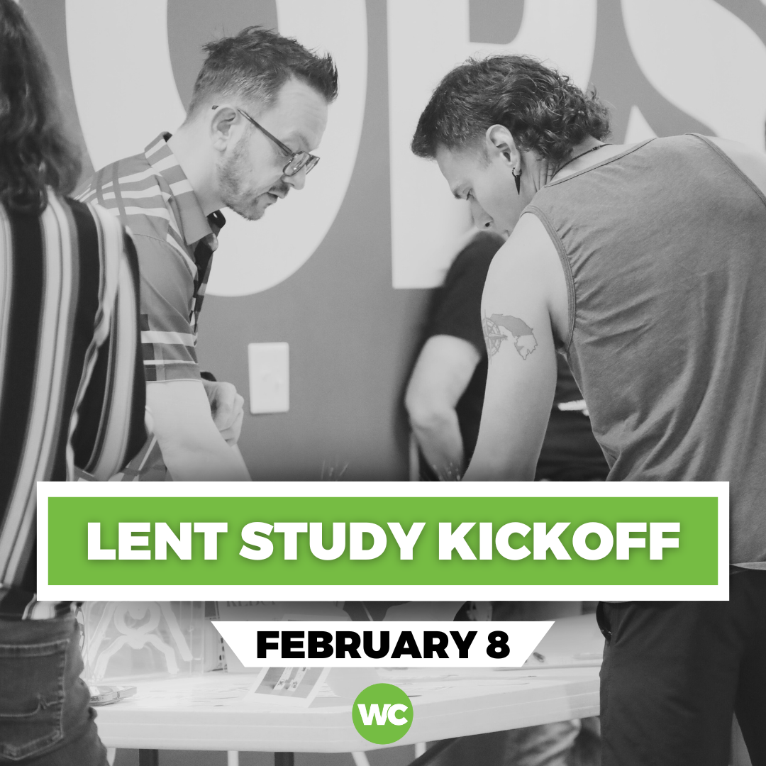 Lent Study Kickoff