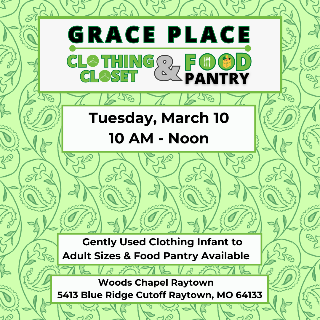 Grace Place Clothing Closet &amp; Food Pantry 