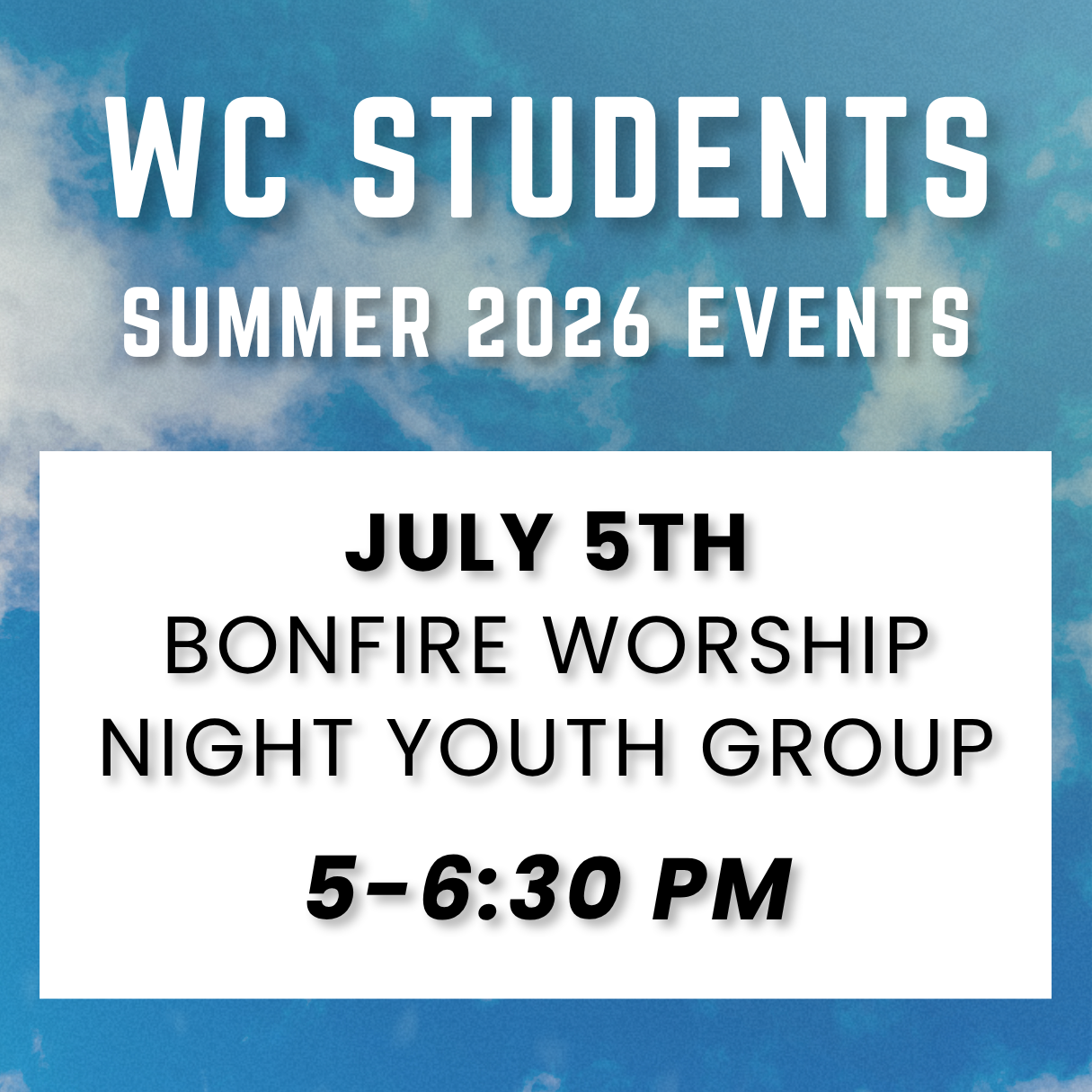 Bonfire Worship Night 