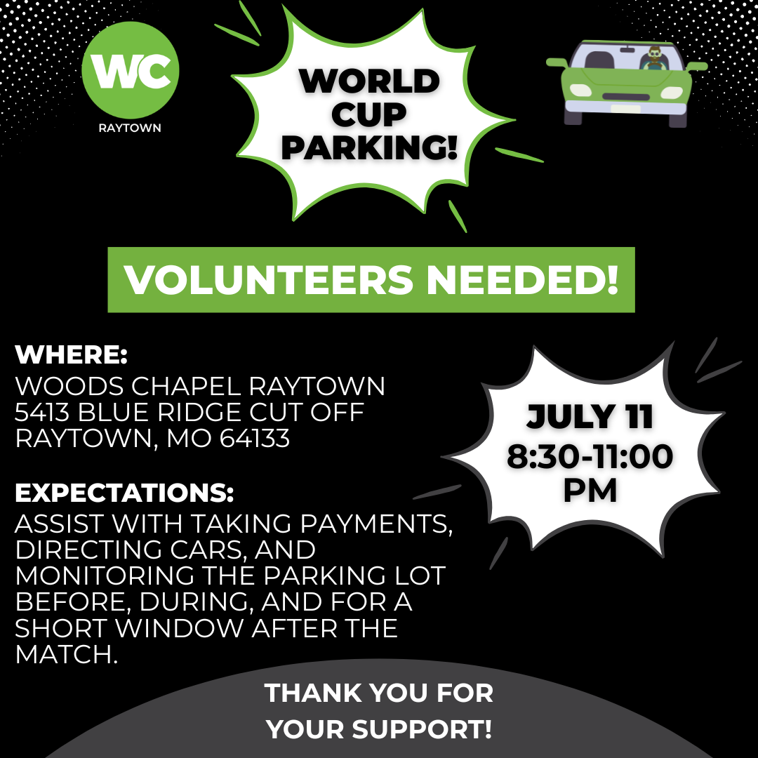 WC Raytown: World Cup Serving OPPORTUNITY