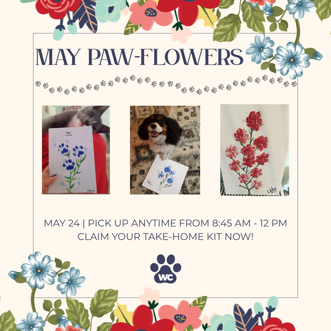 WC Pet Ministry: May Paw-Flowers