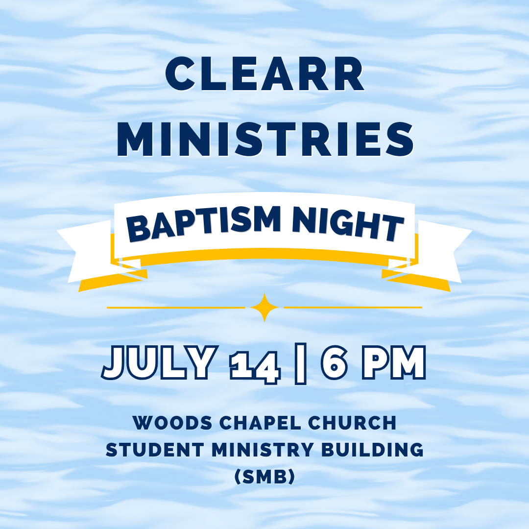 CLEARR Baptism Night