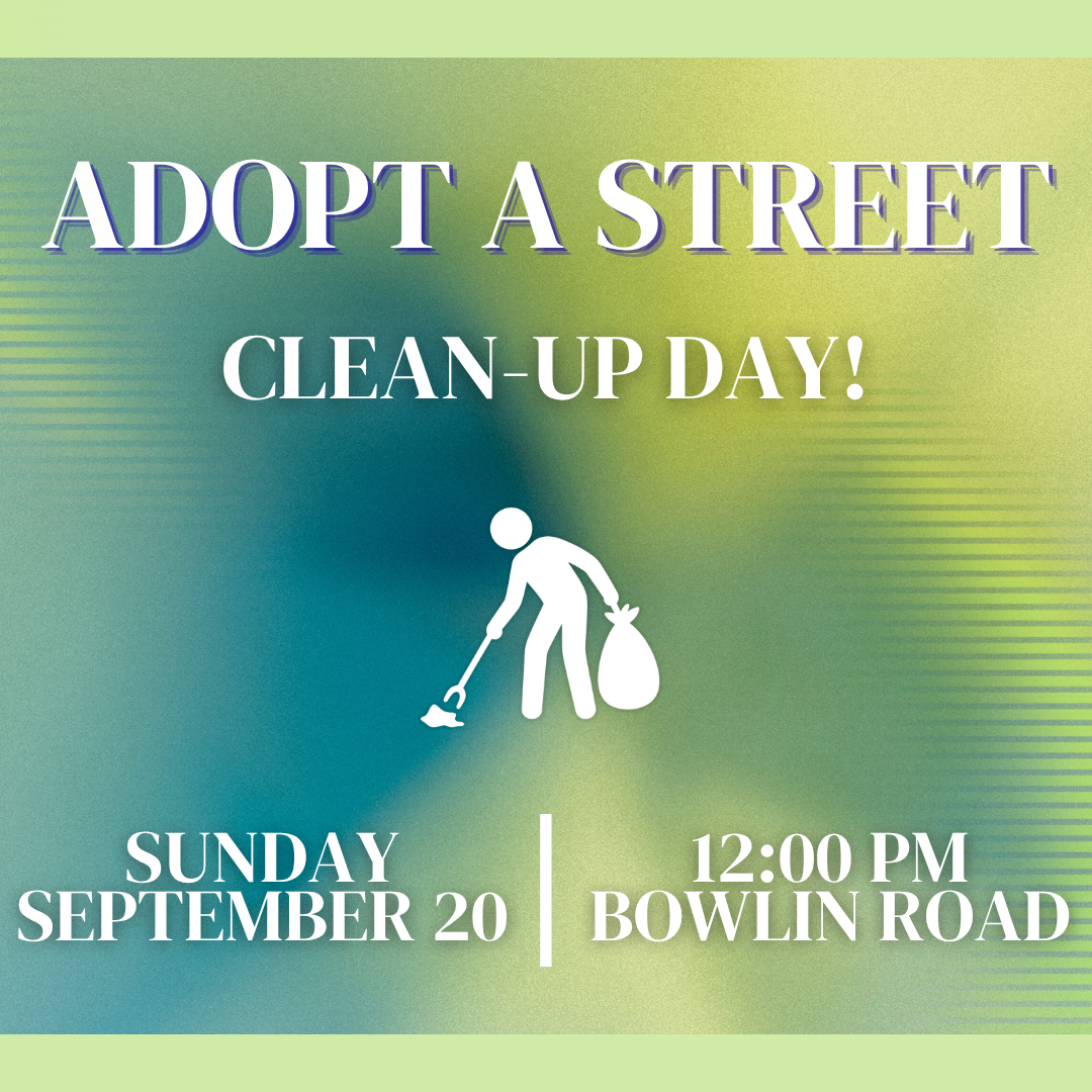 Adopt a Street Clean-Up Day!