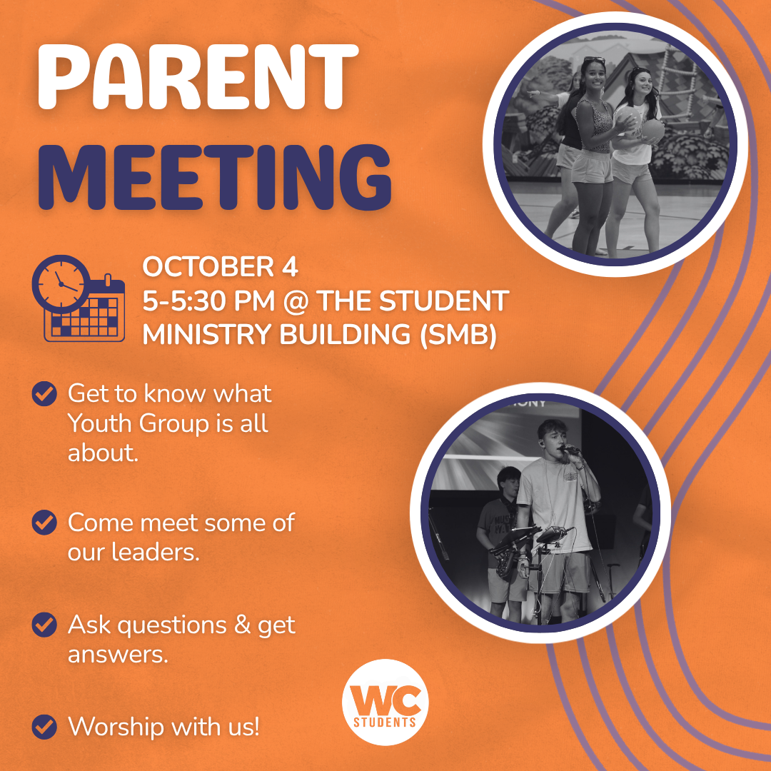 Fall Parent Meeting