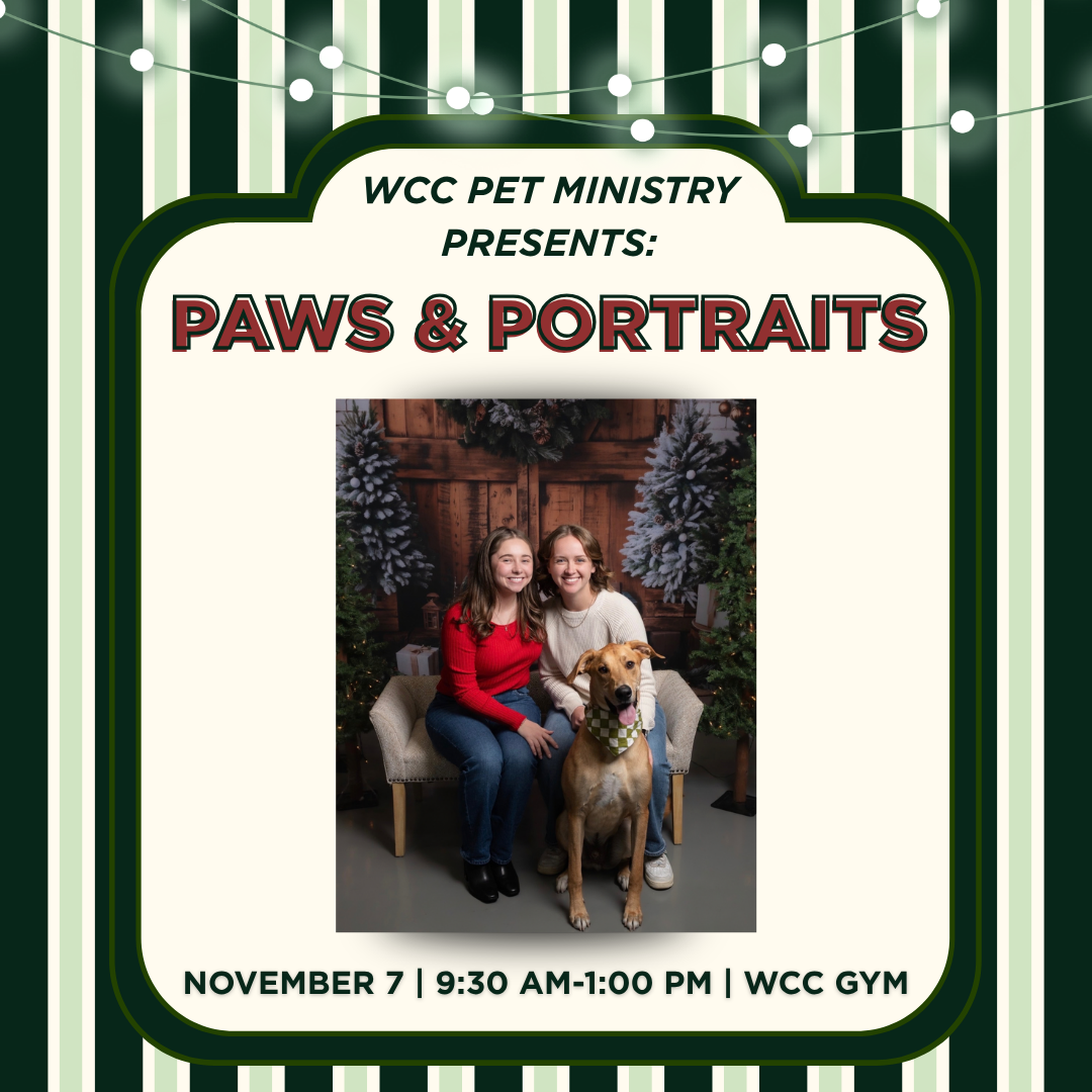 WC Pet Ministry: Paws &amp; Portraits