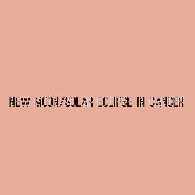 _
At close to 2am tonight, we have a Solar Eclipse in the Sign of Cancer.
&bull;
Cancer is the &lsquo;Mother&rsquo; of the Zodiac and the Mother Figure is not at all fluffy.
An Eclipse will bring out the Primordial Feminine; giving, but also taking a