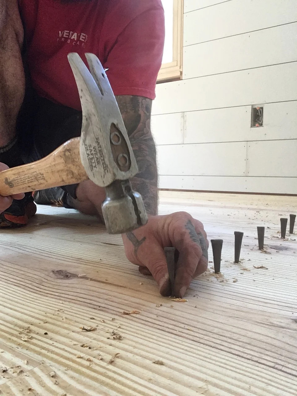 Hand cut nails