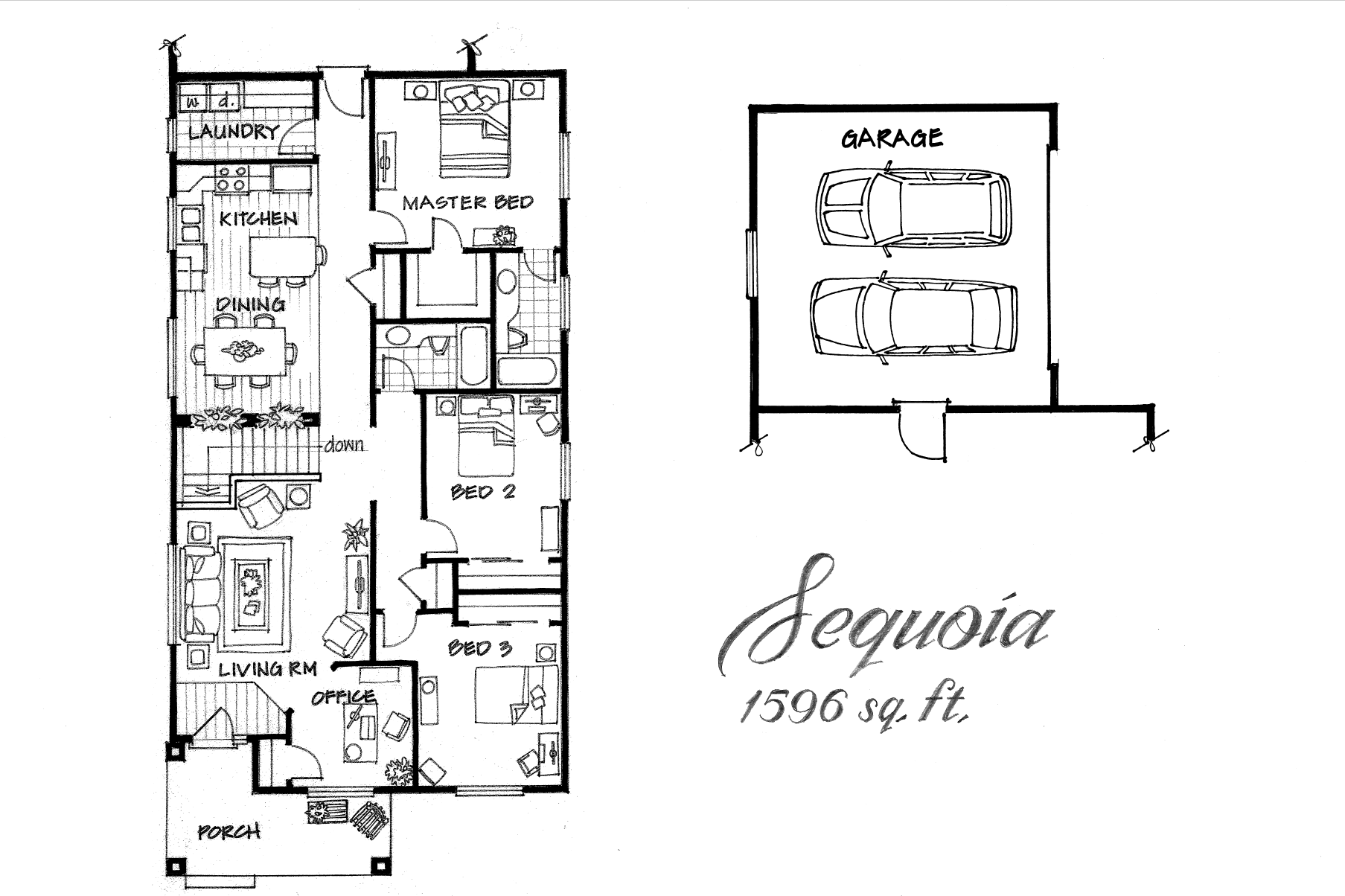 Sequoia 3 Bed / 2 Bath