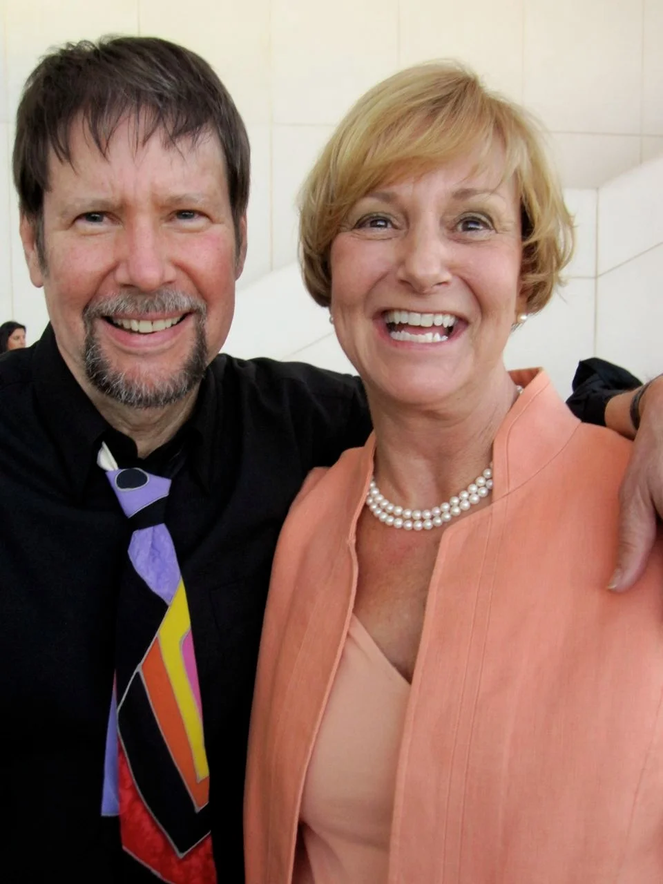 With my sister, Candy