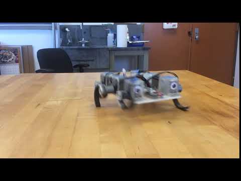 MiniRhex Turning