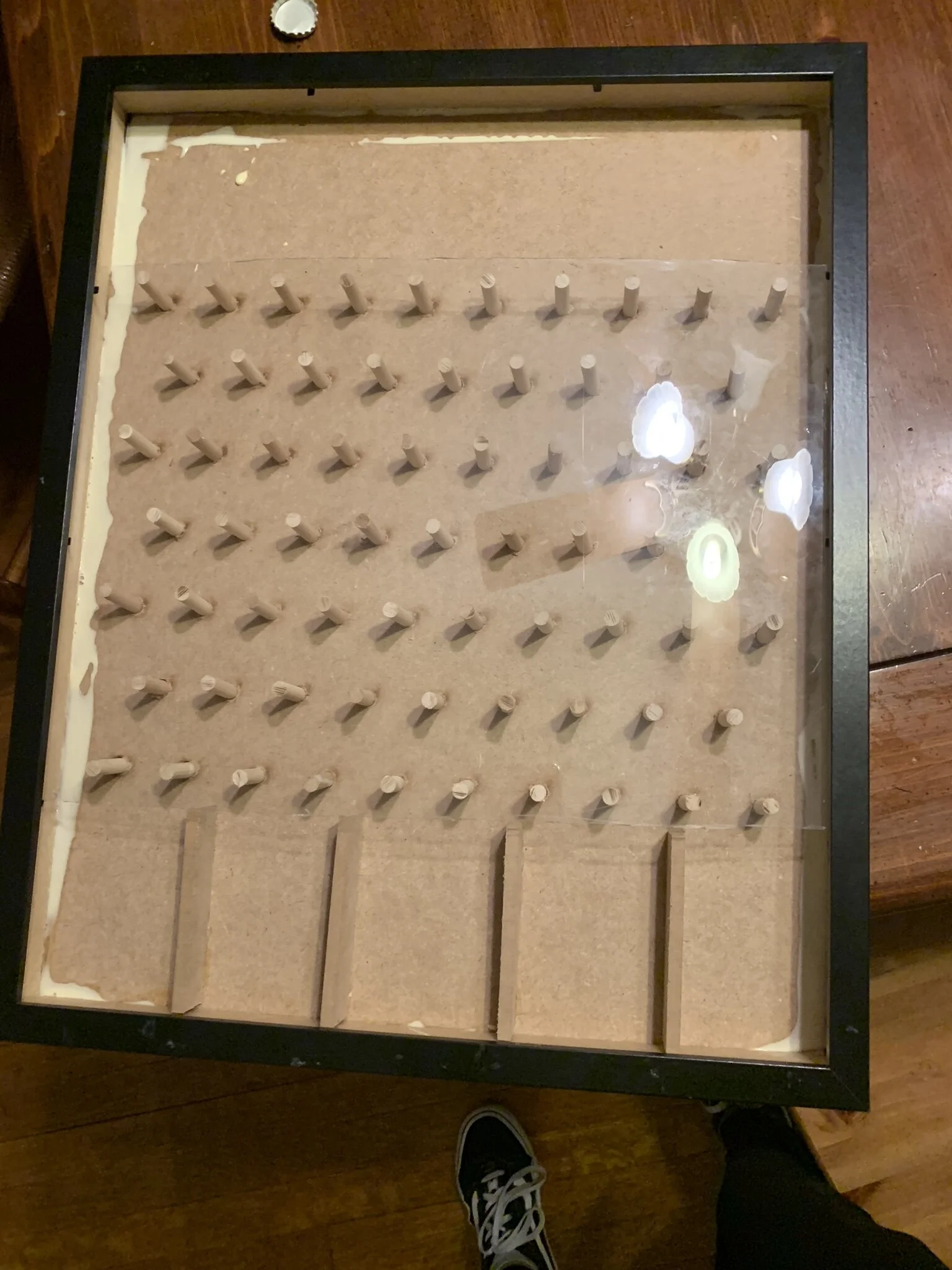  parts glued together 