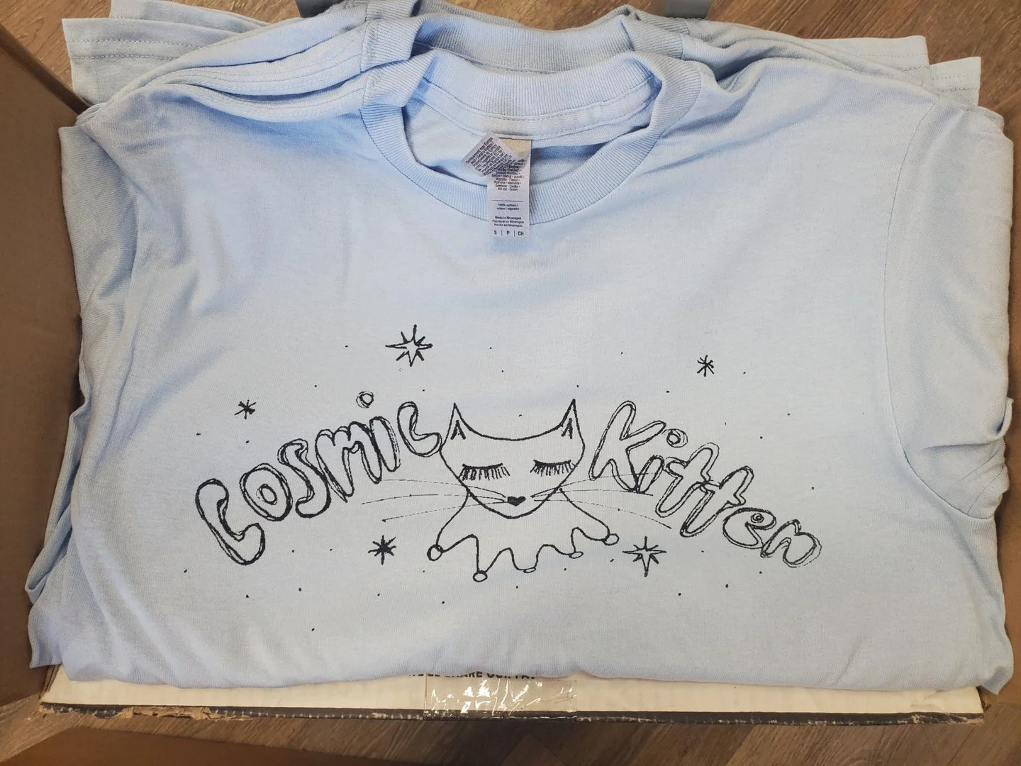 Clown Kitten - Powder Blue Concert Tee