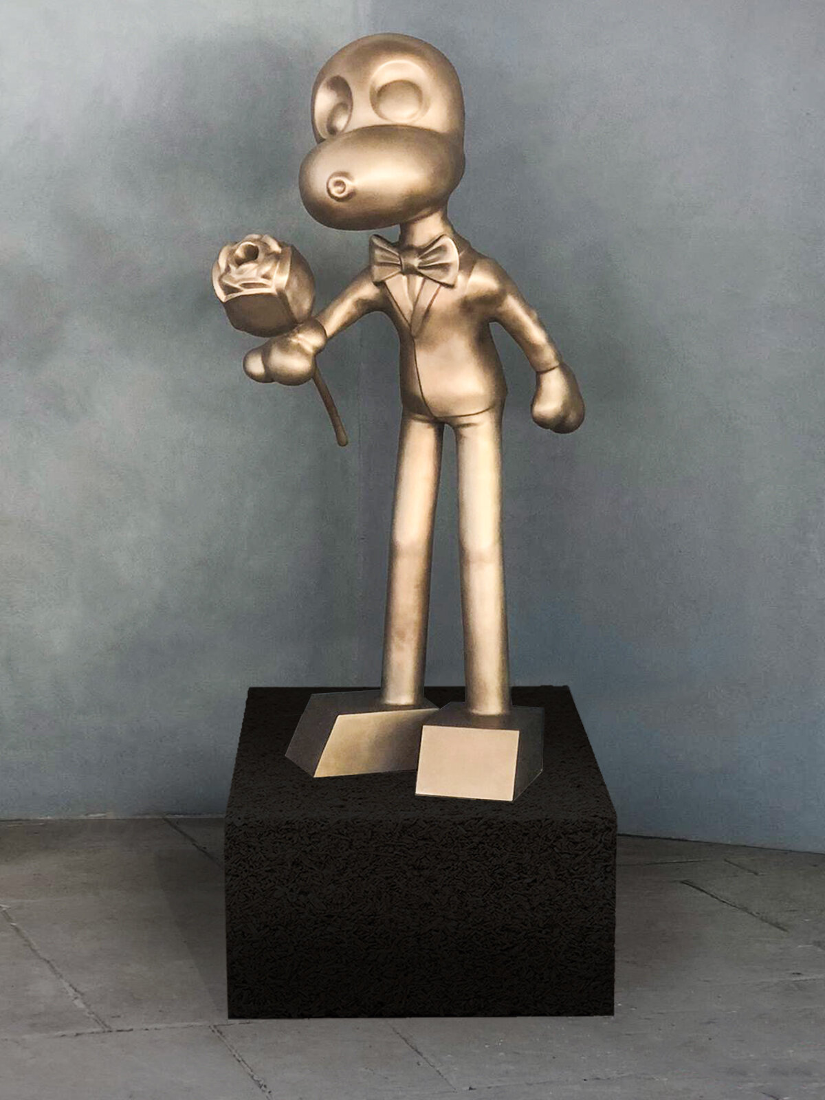 ZVG-S19083  Zevi G Art Gesture 72 inch Bronze Sculpture 2019.jpg