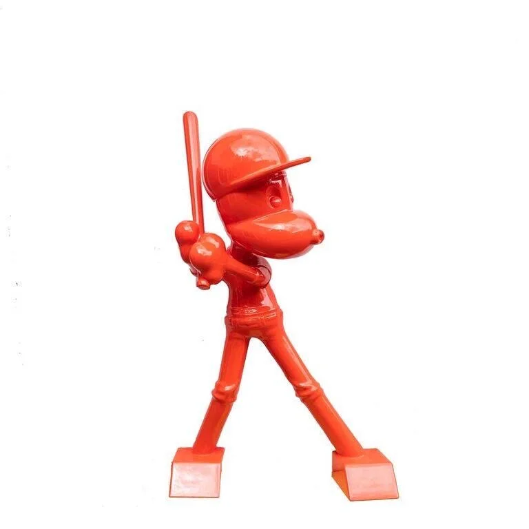 ZVG-S18040 Zevi G Art Slugger 72 inch Resin Sculpture 2018.JPG