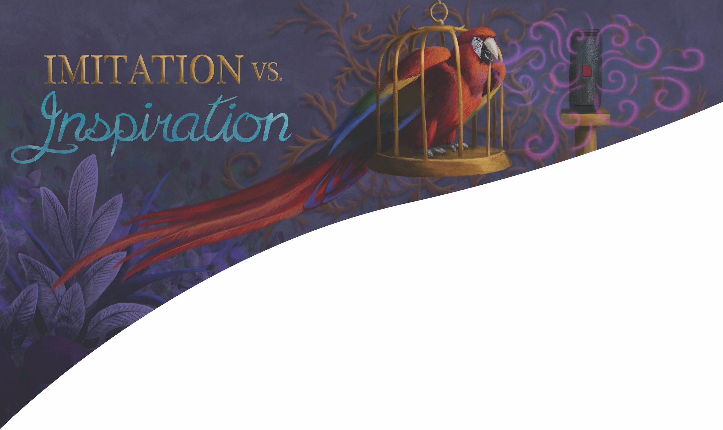 Imitation vs. Inspiration