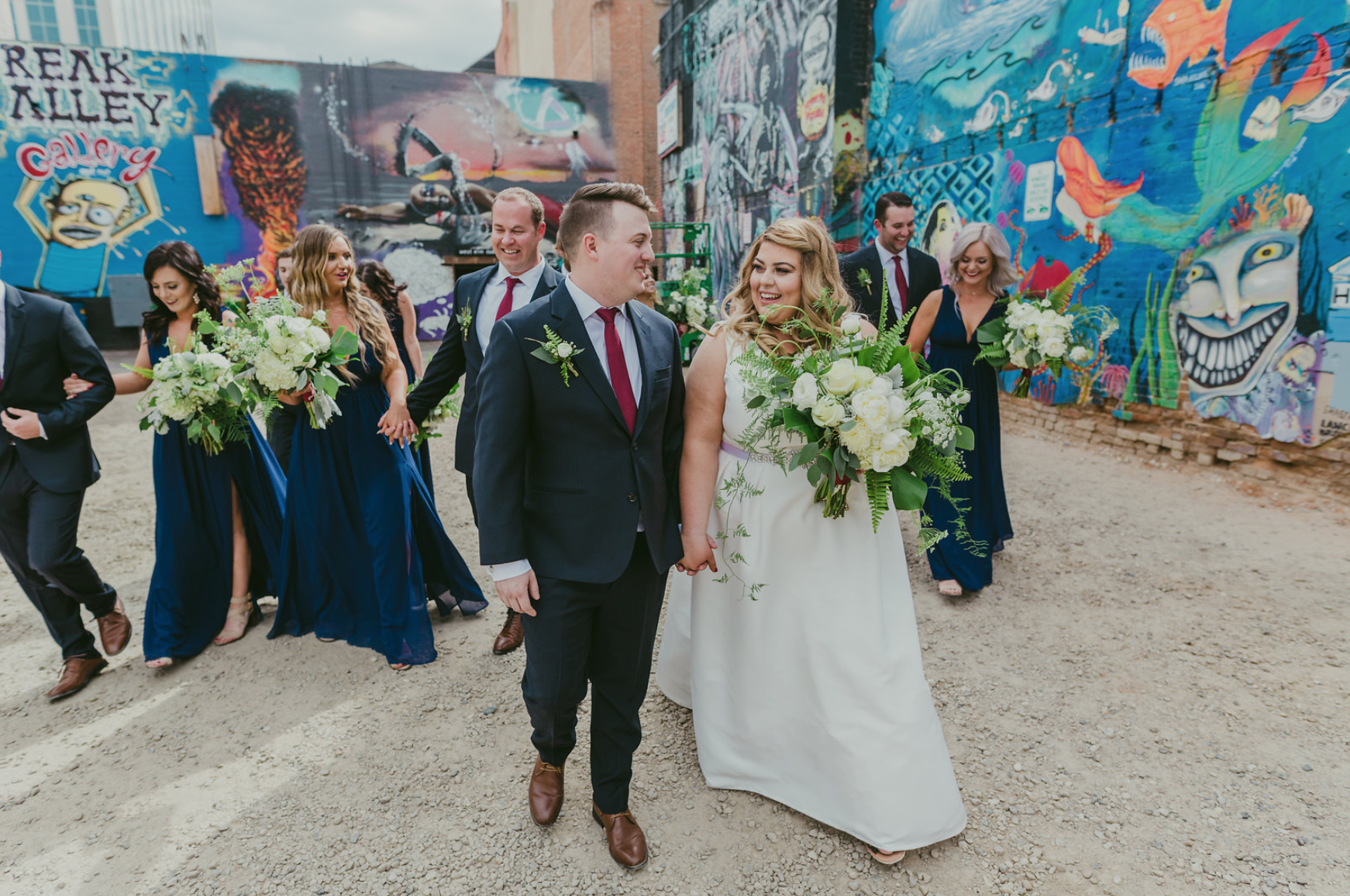 Linen Building Boise Wedding