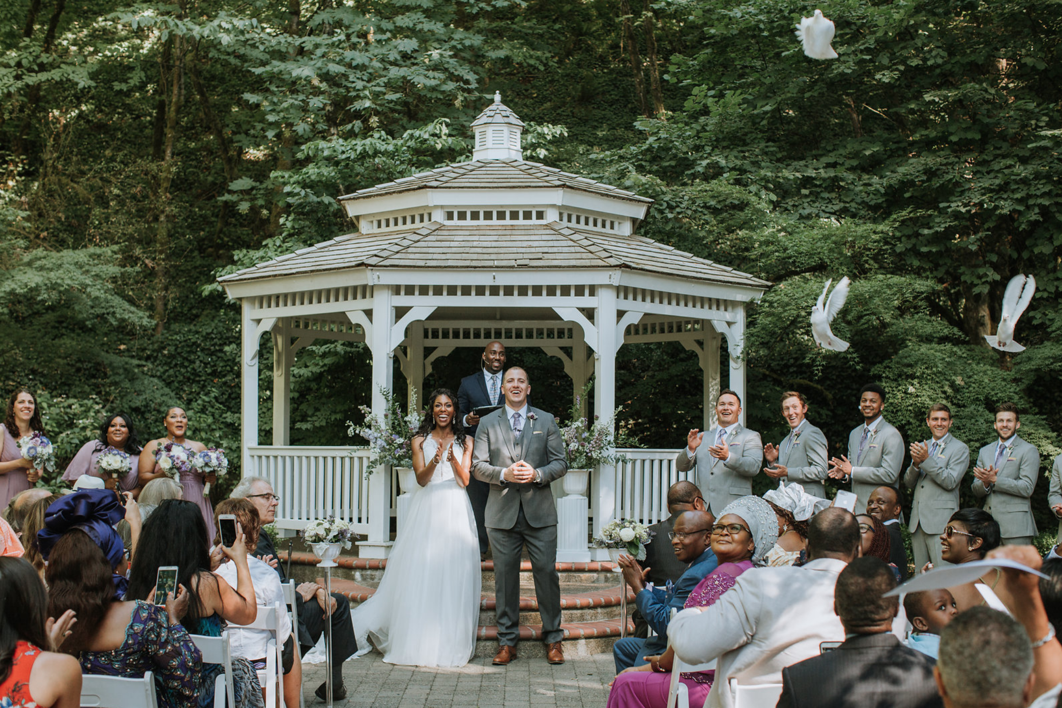 Portland Wedding Abernethy Center Oregon City