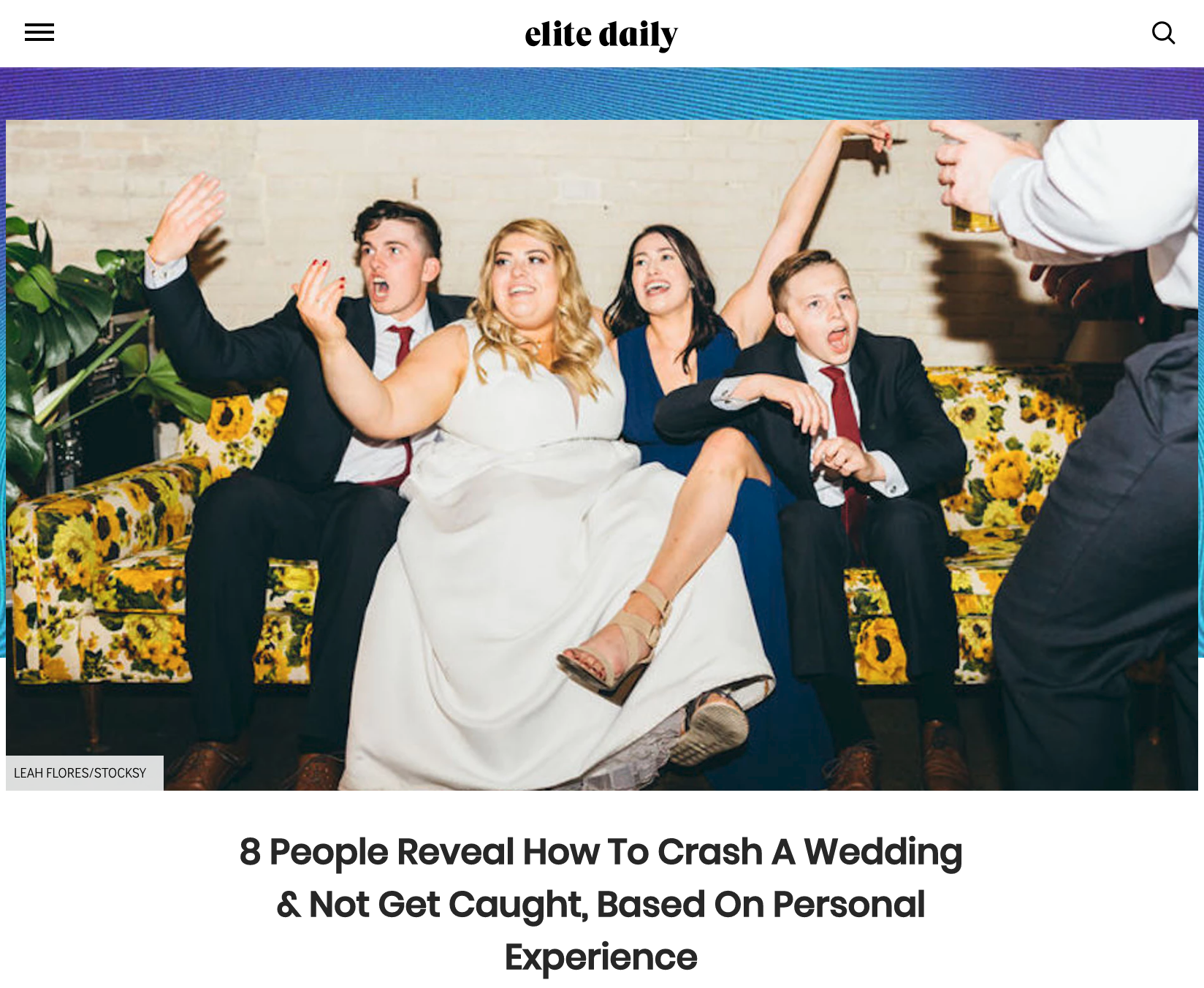 Leah Flores for Elite Daily